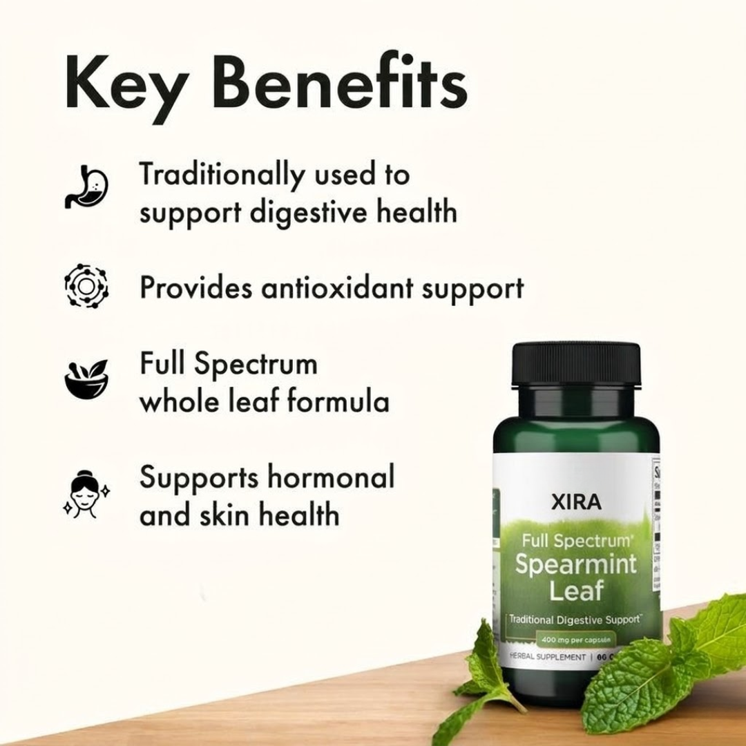 Xira Spearmint Leaf Capsules